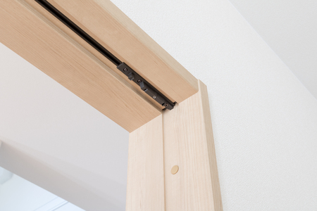 Newly-built door
