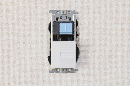 Installation of newly built light switch