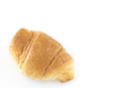 one piece of croissantの写真素材