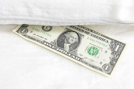 Tip at hotelの写真素材