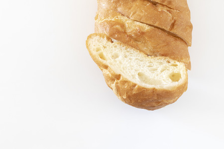 sliced baguetteの写真素材