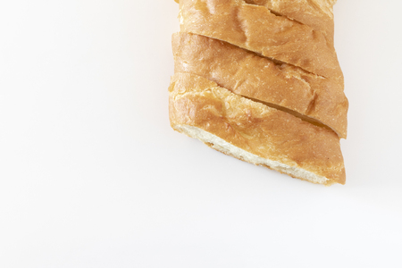 sliced baguetteの写真素材