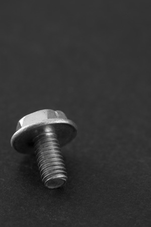 Close up of screwの写真素材