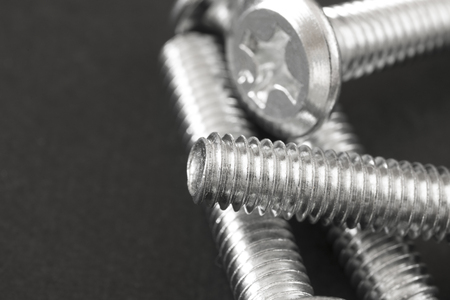 Close up of screw