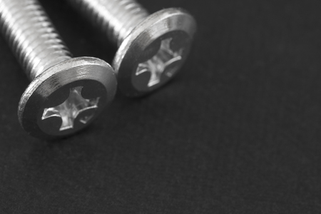 Close up of screw