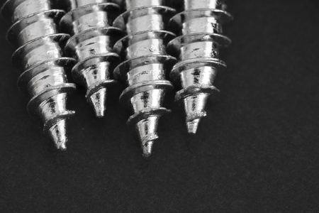Close up of screw