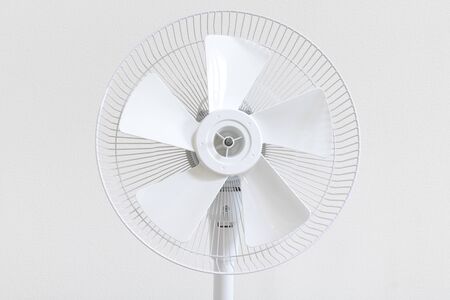 Fan in the middle of disassemblyの写真素材