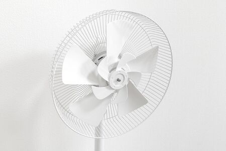 Fan in the middle of disassemblyの写真素材