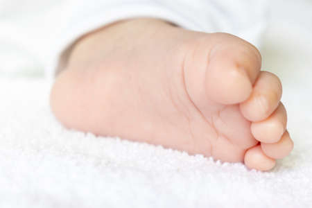 Two month old baby soles