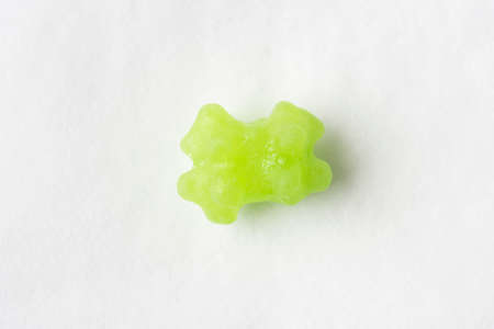 Photograph of one colored konpeitoの写真素材