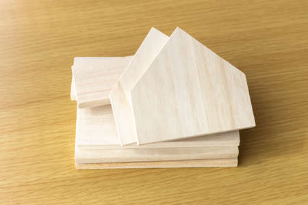 Material for toy tree house. Architectural image.の写真素材