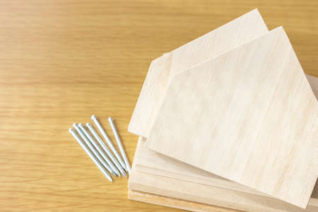 Material for toy tree house. Architectural image.の写真素材