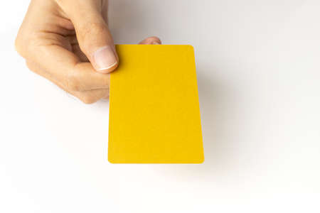 Hand of a man with a credit card, business scene imageの写真素材