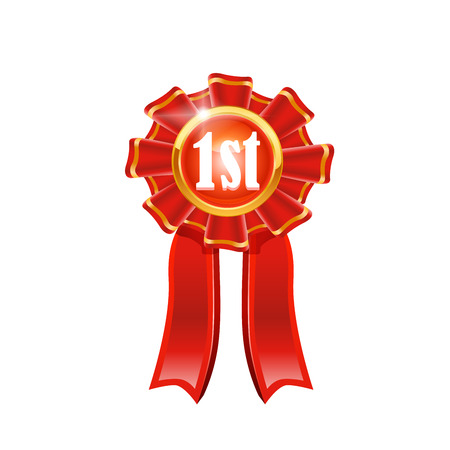 Vector award ribbonのイラスト素材