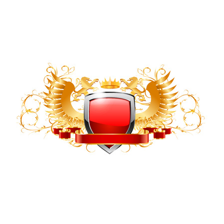 Coat of arms vectorのイラスト素材