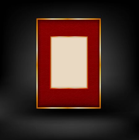 Red and gold luxury backgroundのイラスト素材