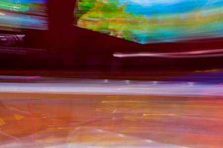 Colors of the speed of the shutter speed.の写真素材