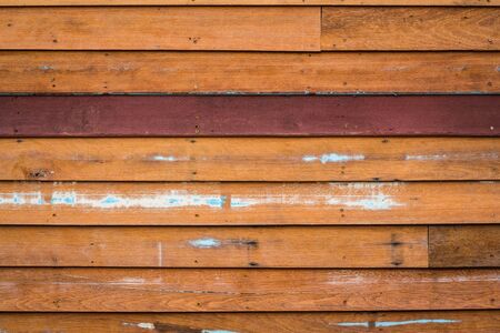Background and pattern old wood  with beautiful colorful.の写真素材