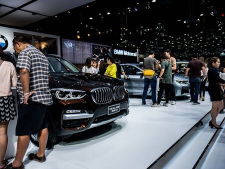 Nonthaburi, THAILAND, December2017 : The All New BMW X3 on display in Motor Expo 2017 at Impact Arena exhibition Muangthong Thani in Thailand.のeditorial素材