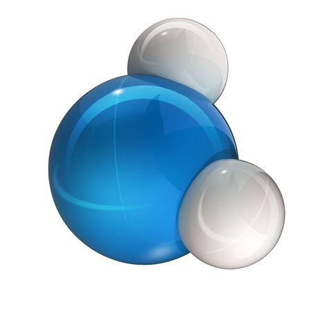 water moleculeの写真素材