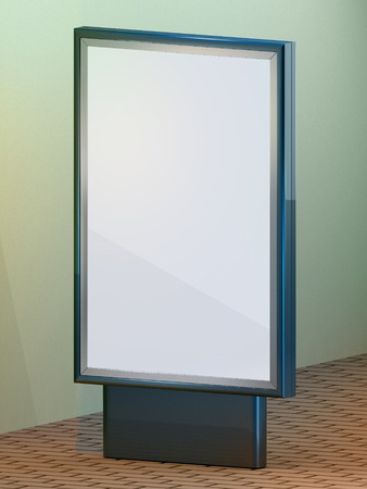 shining city advertising 3d renderの写真素材