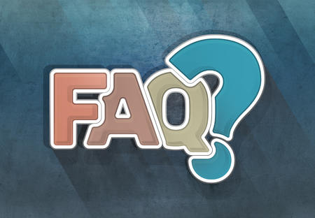 FAQ your questionの写真素材