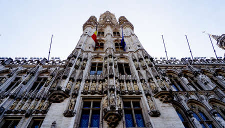 grand place in Brussels Belgiumのeditorial素材