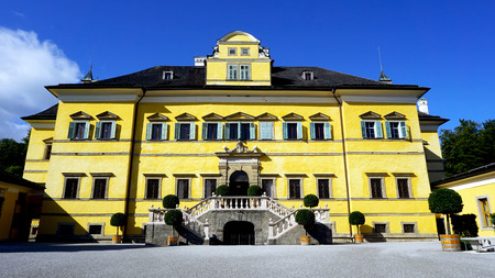 Hellbrunn palace in Salzburg, Austriaのeditorial素材