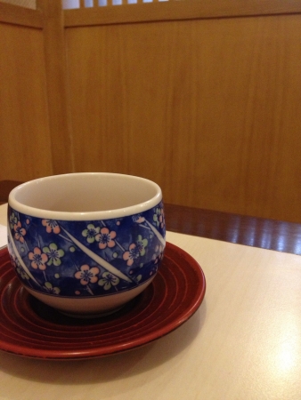 Japanese tea put in japanese styles roomの素材