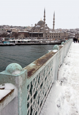 Istanbul in winterのeditorial素材