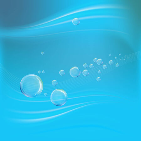 The illustration of beautiful blue background  Vector のイラスト素材