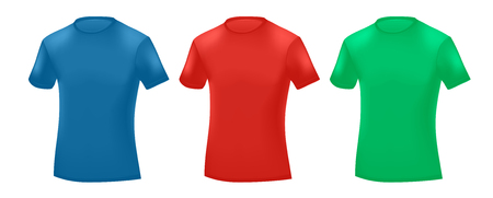 t-shirt setのイラスト素材