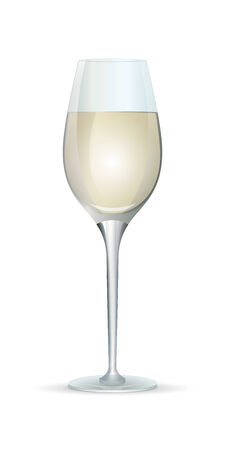 glass of vineのイラスト素材
