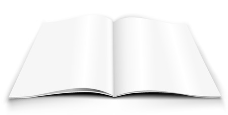 magazine templateのイラスト素材