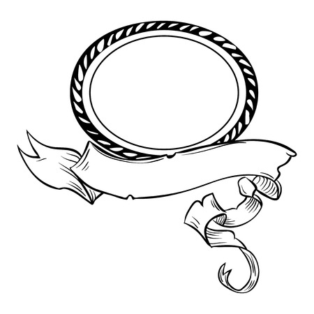 vintage bannerのイラスト素材