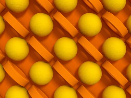Abstract geometric background with shapes. 3D renderingの写真素材