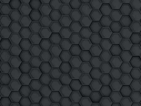 Abstract geometric background with shapes. 3D renderingの写真素材
