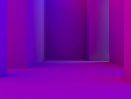 Abstract modern architecture background. 3Dの写真素材