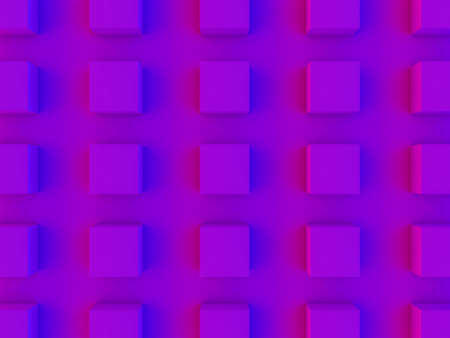 Abstract geometric background with shapes. 3D illustrationの写真素材