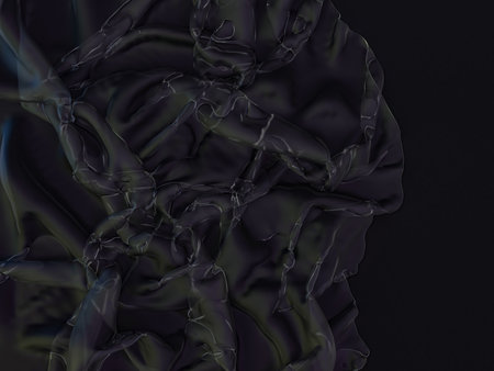 Abstract background luxury cloth or liquid wave. Elegant wallpaper design. 3Dの写真素材