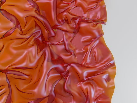 Abstract background luxury cloth or liquid wave. Elegant wallpaper design. 3Dの写真素材