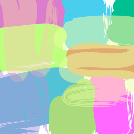 abstract background in memphis style. Vector illustration. Children s drawing style. Can be used in your projects in banners and posters.のイラスト素材