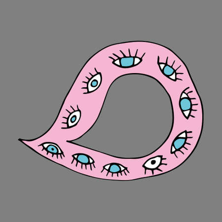 Frames for text with patterns. Vector. Isolated. Drawn in the style of doodle. Cartoon. Coloring Pagesのイラスト素材