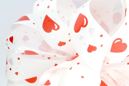 ribbon for gift wrappingの写真素材