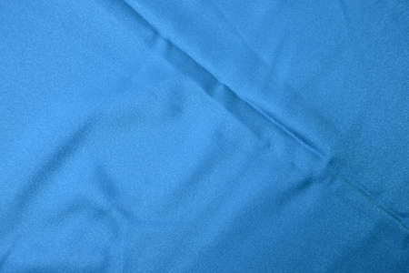 piece of knit fabric of bright blueの写真素材