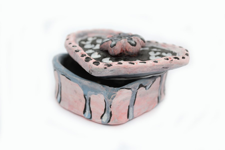 casket with a lidの写真素材