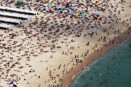 Beach Nazare Portugalのeditorial素材