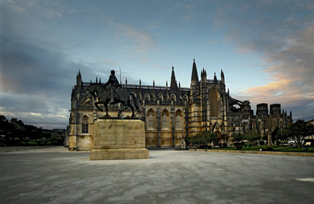 Portugal Monastery Batalhaの写真素材
