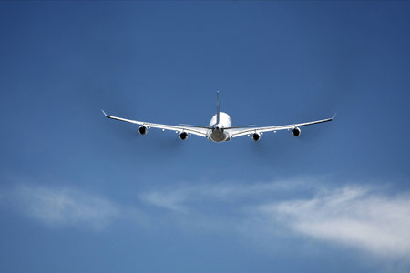 AIRPLANE TAKEOFFの写真素材
