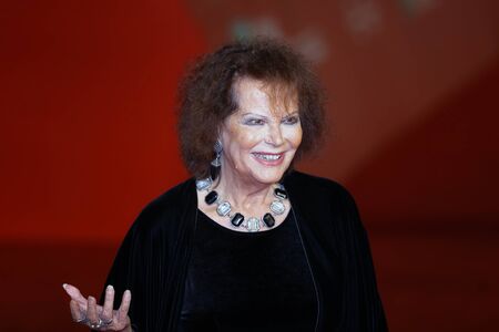 Rome, Italy - October 13, 2016: Rome Film Festival, Eleventh Edition. Red carpet with Moonlight pictured Claudia Cardinale.のeditorial素材